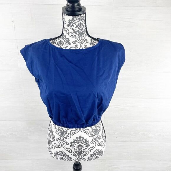 Everlane The Bubble Top Cropped Organic Cotton Top - Picture 4 of 10